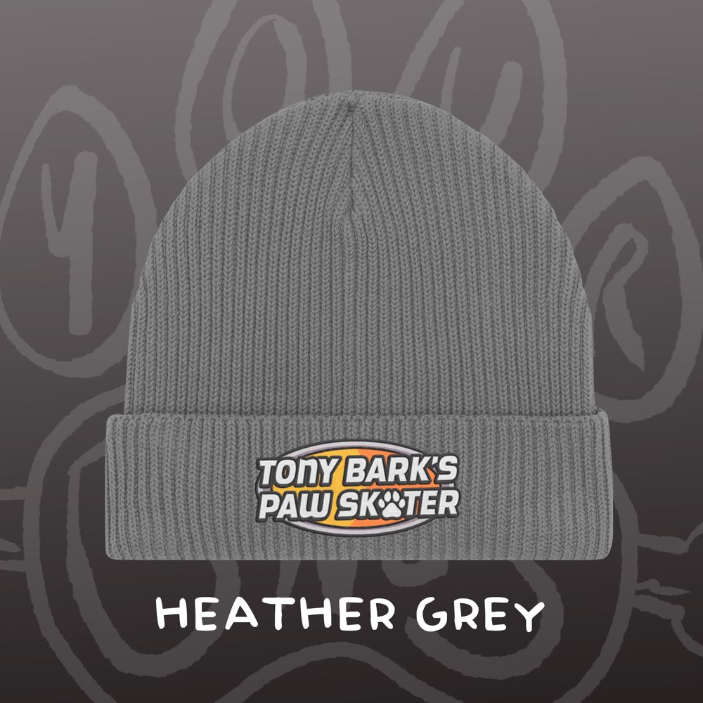 Image of TONY BARK'S PAW SKATER - Fisherman Beanie