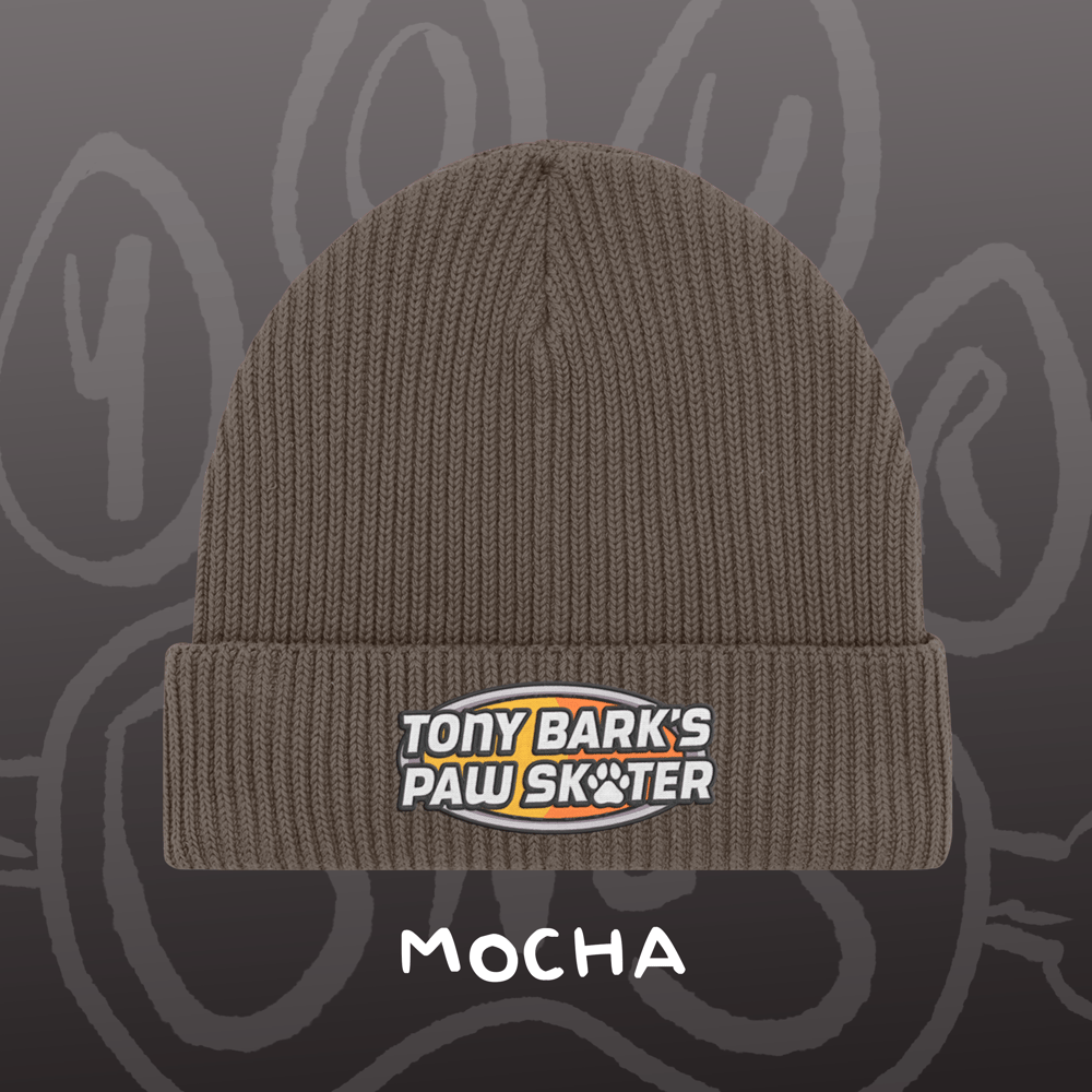 Image of TONY BARK'S PAW SKATER - Fisherman Beanie