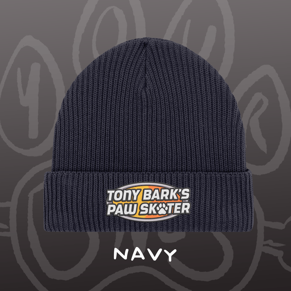 Image of TONY BARK'S PAW SKATER - Fisherman Beanie
