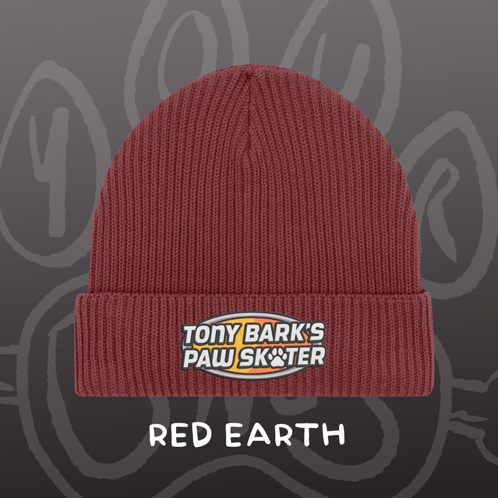 Image of TONY BARK'S PAW SKATER - Fisherman Beanie
