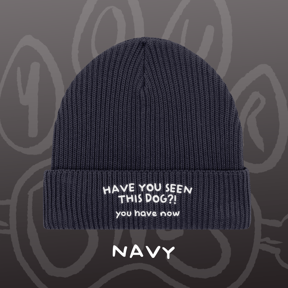 Image of HAVE YOU SEEN THIS DOG?! - Fisherman Beanie