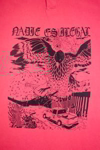 Image 3 of Nadie Es Ilegal Red Polo
