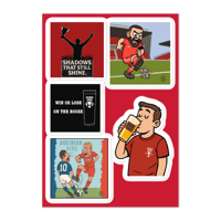 Dons Min 'best of' sticker sheet