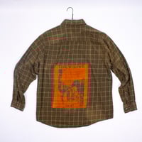 Image 2 of They Live Green Flannel