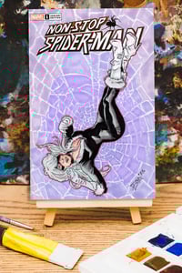 Image 2 of Black Cat original artwork