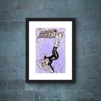 Image 3 of Black Cat original artwork