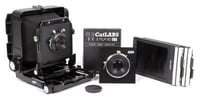 Image 1 of Toyo 45AR 4X5 Camera w/ 150mm+210mm Rodenstock MC lenses + Holders + NEW BELLOWS