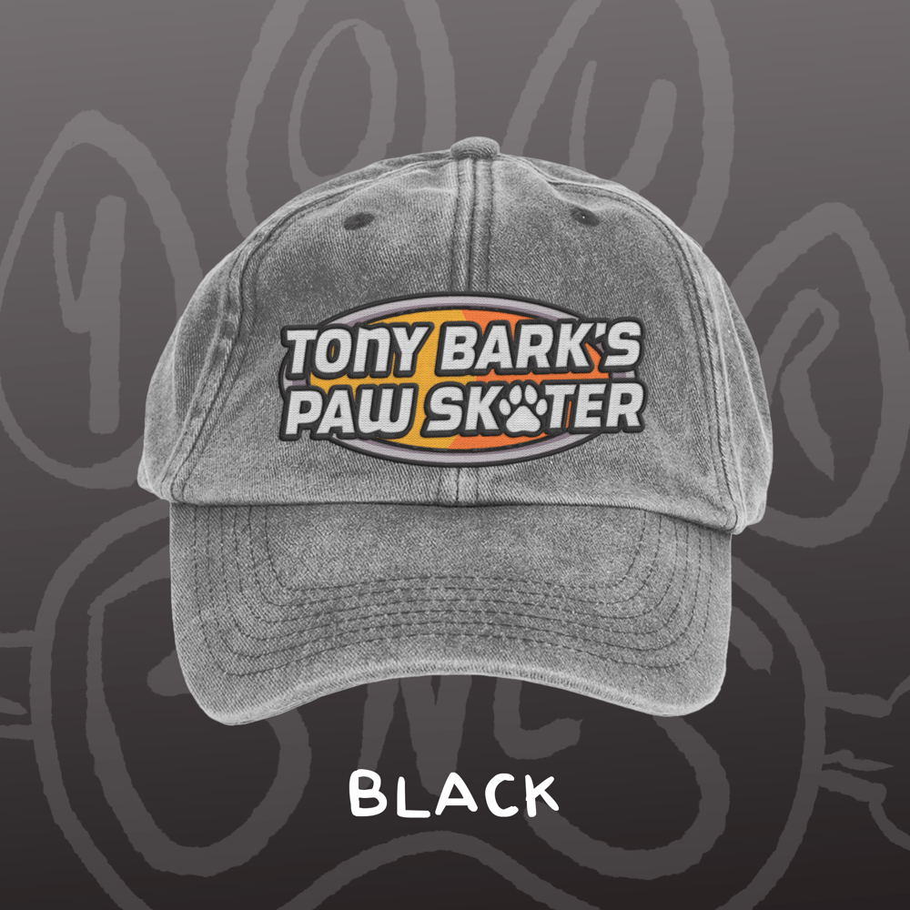 Image of TONY BARK'S PAW SKATER - Vintage Cap