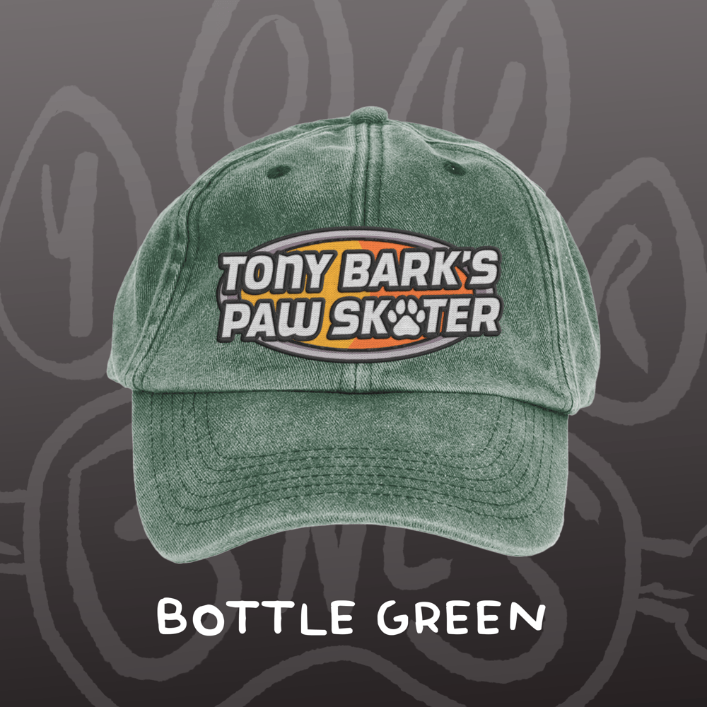 Image of TONY BARK'S PAW SKATER - Vintage Cap