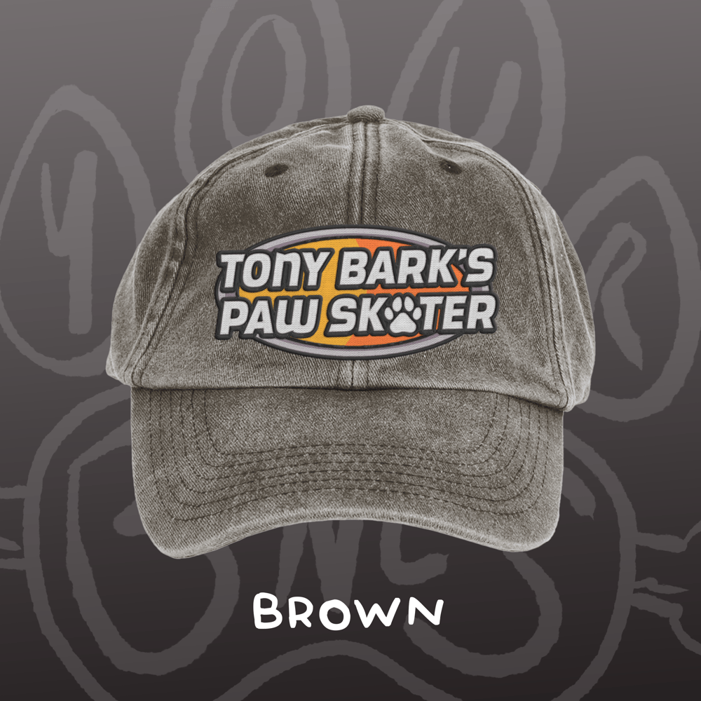 Image of TONY BARK'S PAW SKATER - Vintage Cap