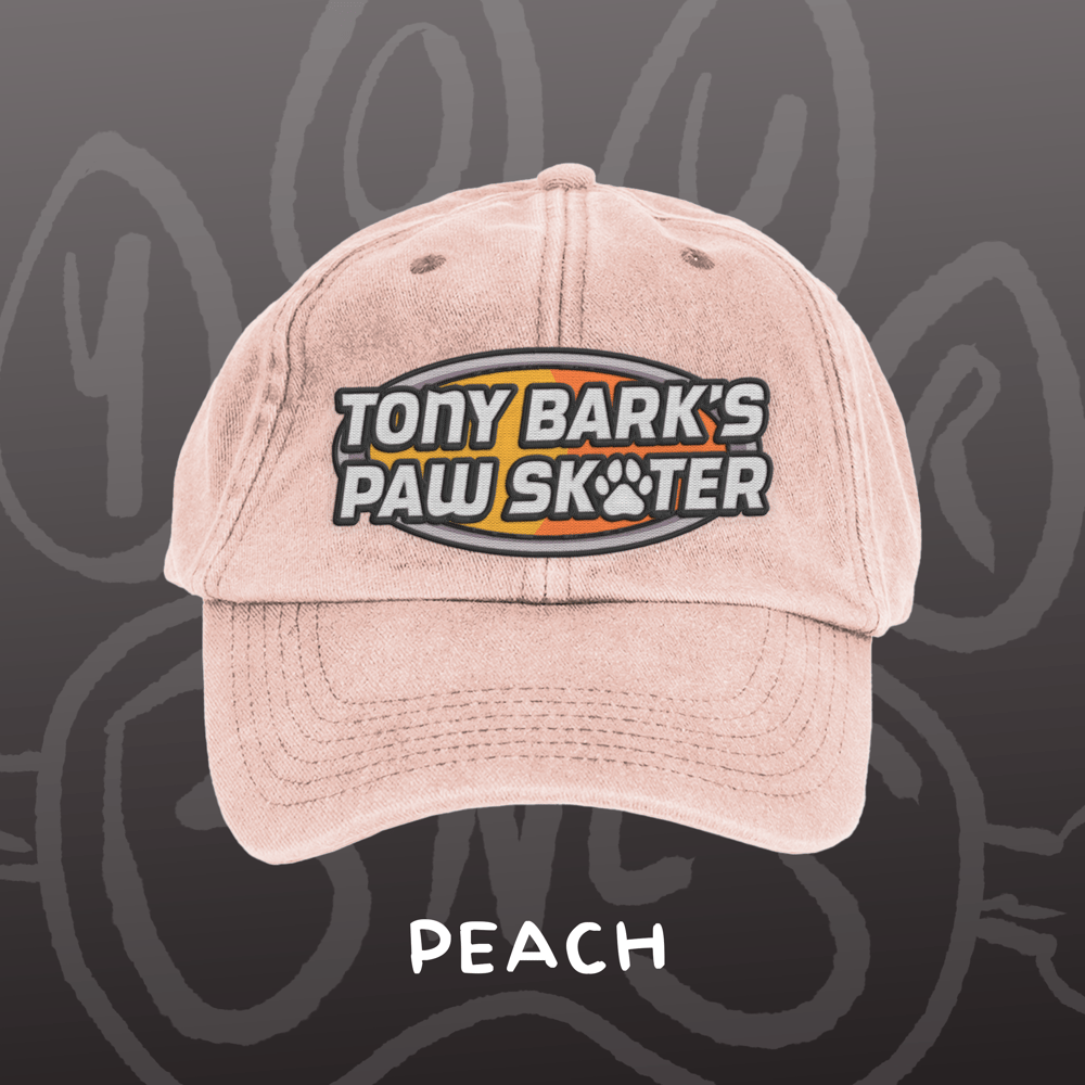 Image of TONY BARK'S PAW SKATER - Vintage Cap