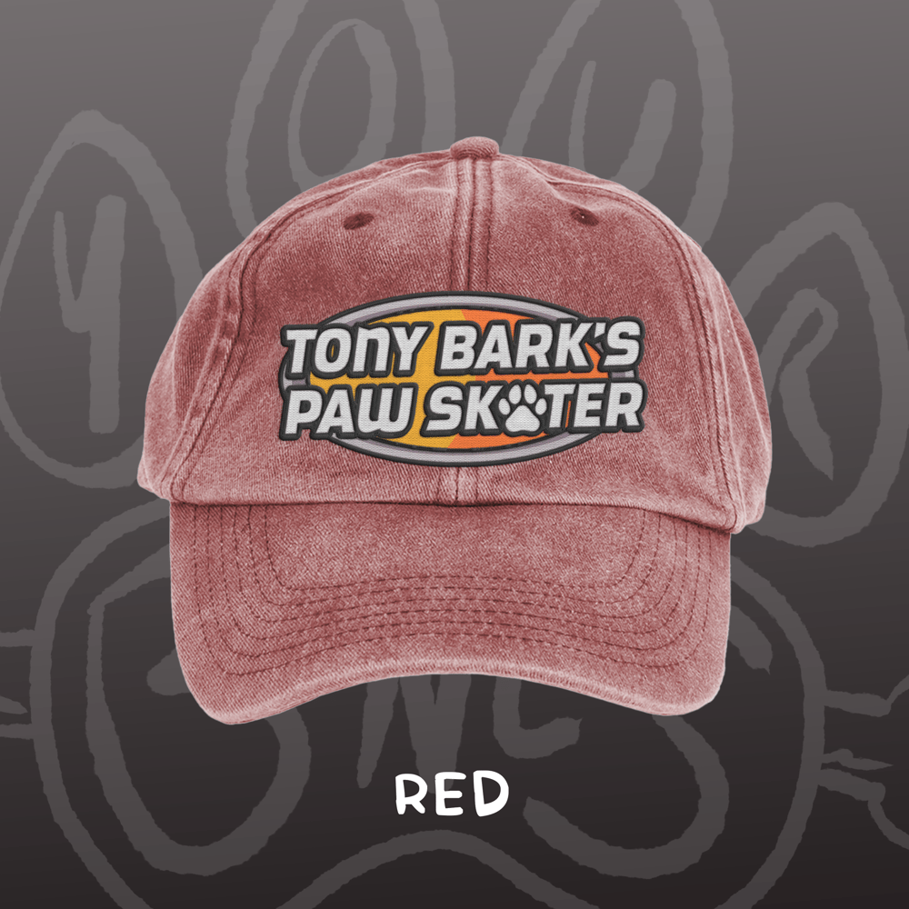 Image of TONY BARK'S PAW SKATER - Vintage Cap