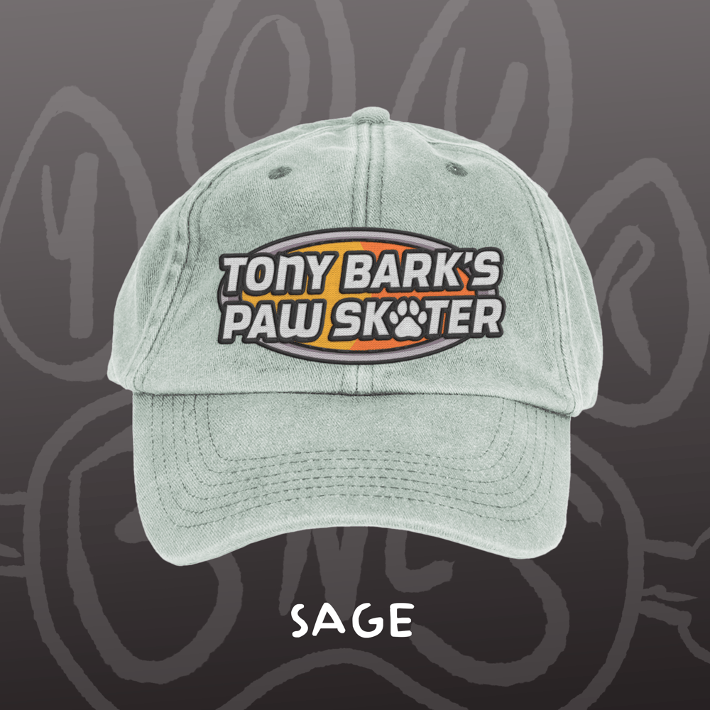 Image of TONY BARK'S PAW SKATER - Vintage Cap