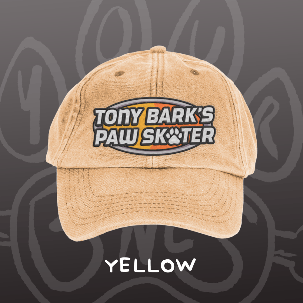 Image of TONY BARK'S PAW SKATER - Vintage Cap