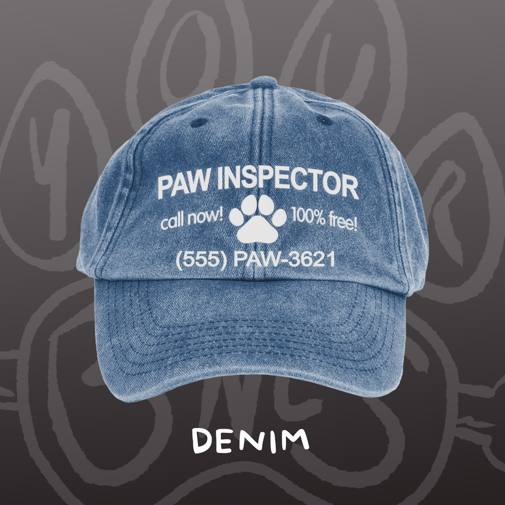 Image of PAW INSPECTOR - Vintage Cap