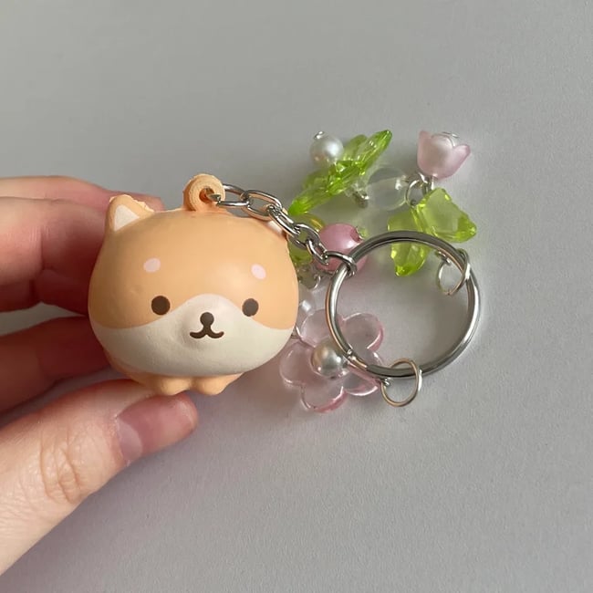 rilakkuma world plush keychains
