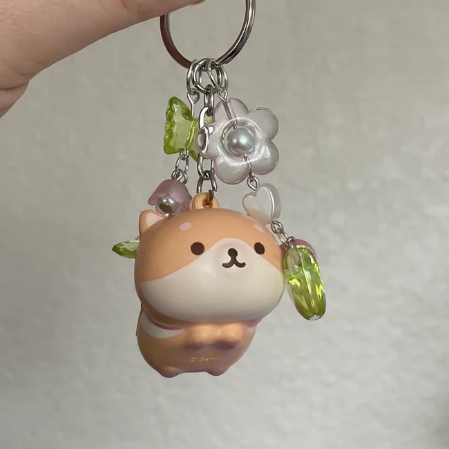 rilakkuma world plush keychains