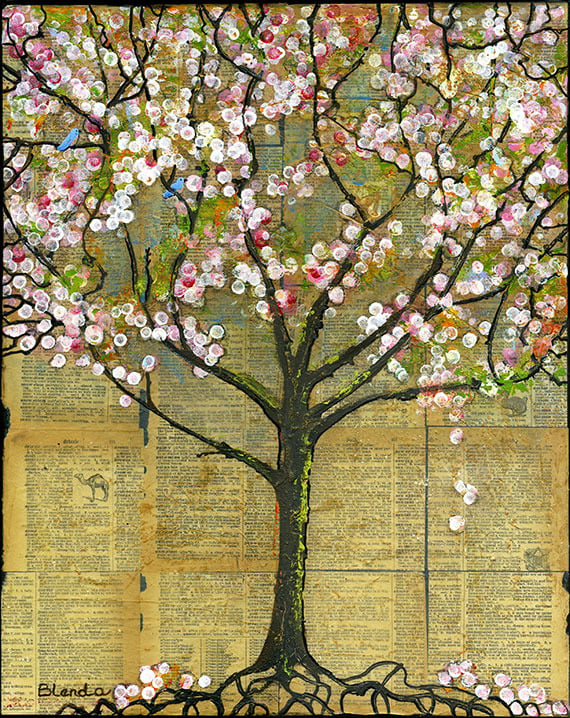 Image of Lexicon Tree Signed Print
