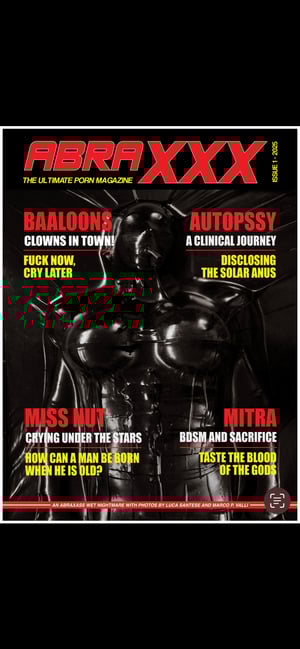 ABRAXXX COVER&MACADABRE POSTER