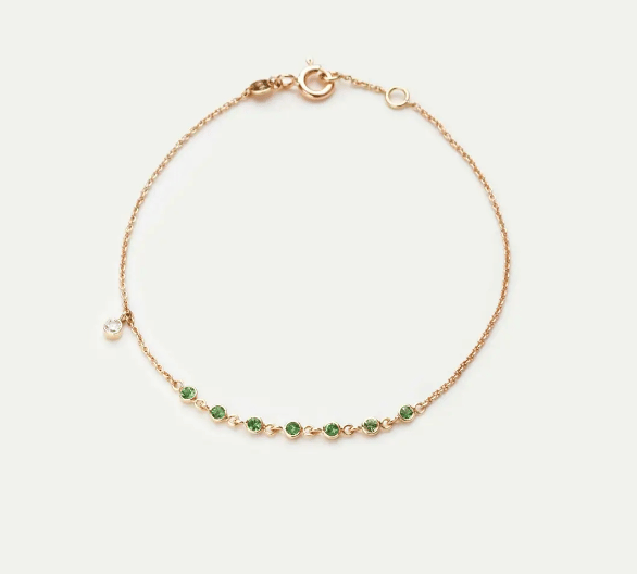 18 kt Bracelets- Sapphires, Diamonds, or Tsavorite - Image 3 of 4