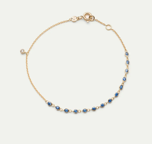 18 kt Bracelets- Sapphires, Diamonds, or Tsavorite - Image 2 of 4