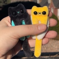 Image 3 of Mini Slouchy Kitty Plushie Blind Bag