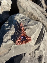 Image 2 of Amethyst Trillion 