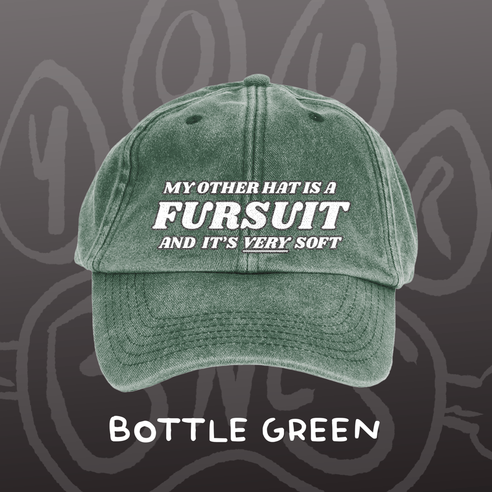 Image of MY OTHER HAT IS A FURSUIT - Vintage Cap