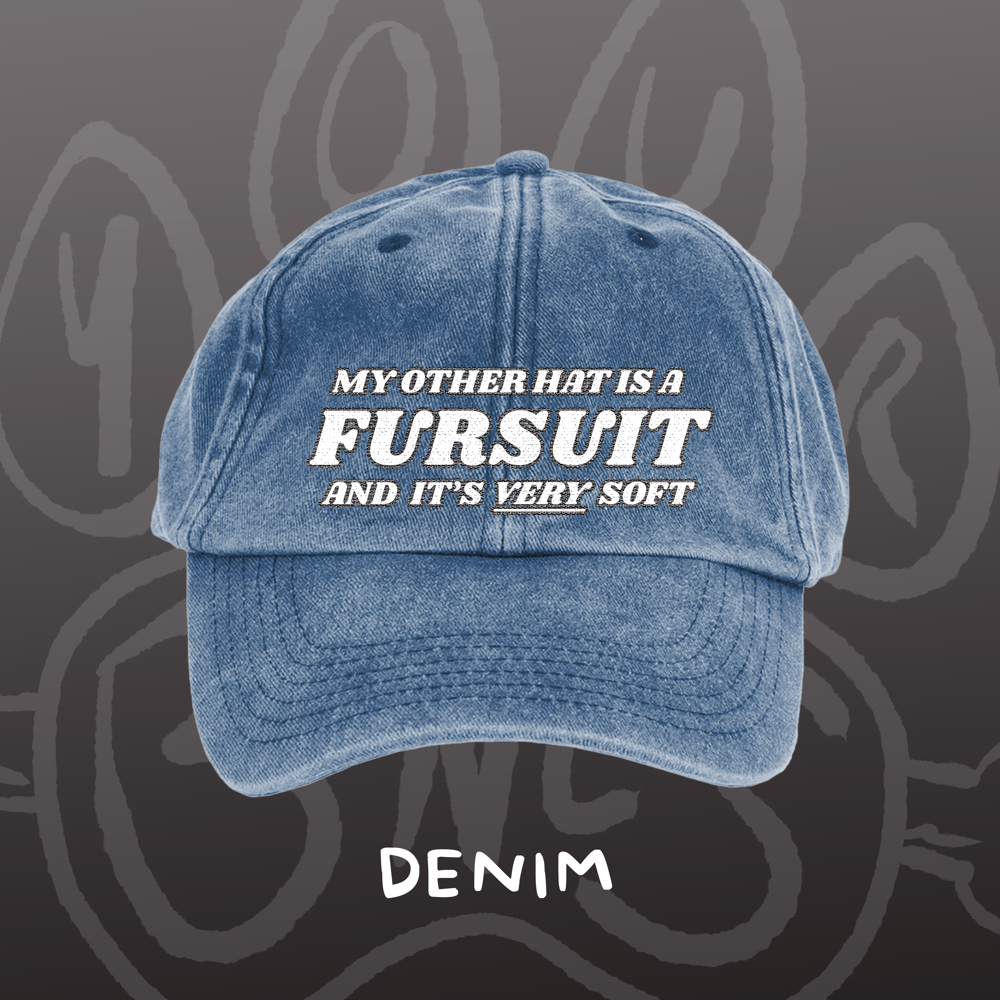Image of MY OTHER HAT IS A FURSUIT - Vintage Cap