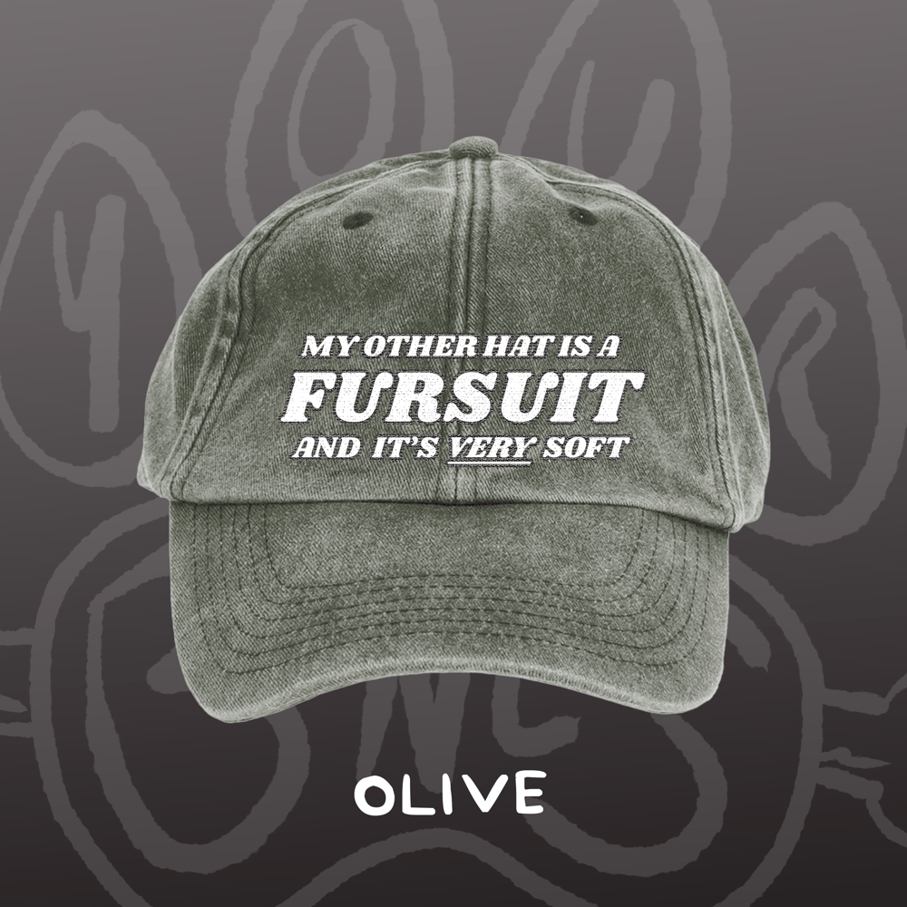Image of MY OTHER HAT IS A FURSUIT - Vintage Cap