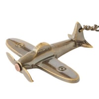 Image 3 of Keyring Brass Plane