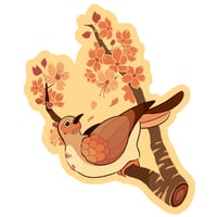 Cherry Dove Sticker