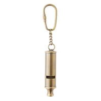 Image 2 of Keyring Brass Whistle