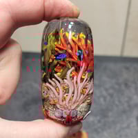 Image 5 of XXL. Tropical Coral Reef Aquarium - Flameworked Glass Sculpture Bead