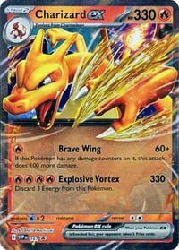 Charizard ex - 161 - SV: Scarlet & Violet Promo Cards- Near Mint