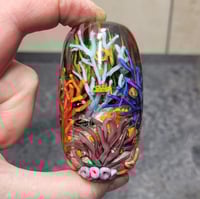Image 2 of XXXL. Tropical Coral Reef Aquarium - Flameworked Glass Sculpture Bead