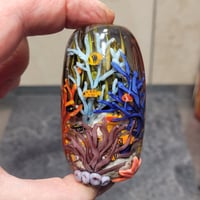 Image 8 of XXXL. Tropical Coral Reef Aquarium - Flameworked Glass Sculpture Bead