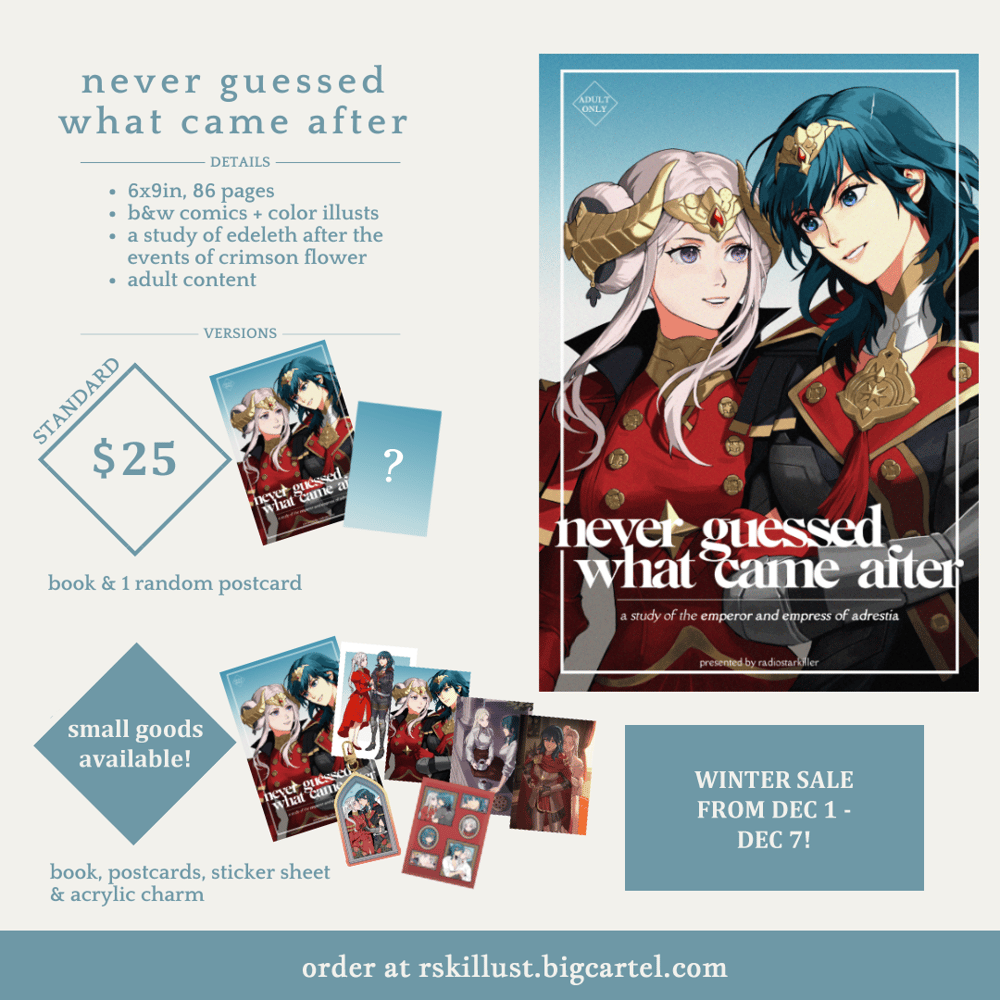 [SALE!] [never guessed what came after] - Edeleth Fanbook