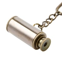Image 2 of Keyring Brass Antique Telescope