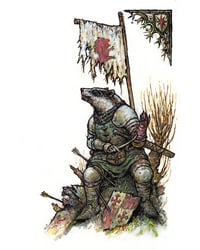 Image 1 of Wounded Badger