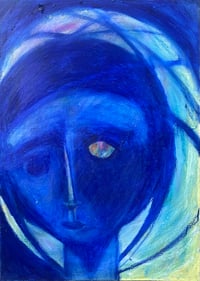 Image 1 of How Are You? - acrylic and oil on canvas, 70x50cm