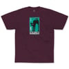 Elijah Akerley "Black Cat" S/S Tee Maroon