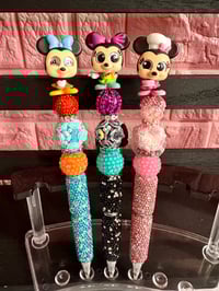 Image 4 of Minnie and Mickey Halloween these beaded pen ✨🎃