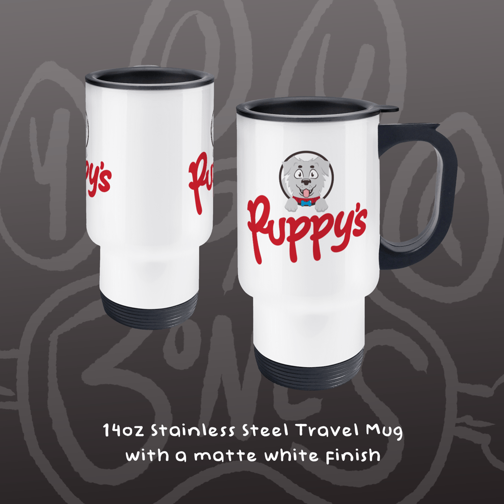 Image of PUPPY'S FAST FOOD - Travel Mug