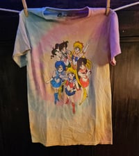 Image 1 of Sailor Moon tie dye Pretty Guardian t-shirt, XS