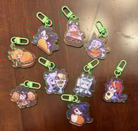 uma musume 2 inch acrylic charms