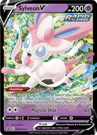 Sylveon V - SWSH202 - SWSH: Sword & Shield Promo Cards- Near Mint