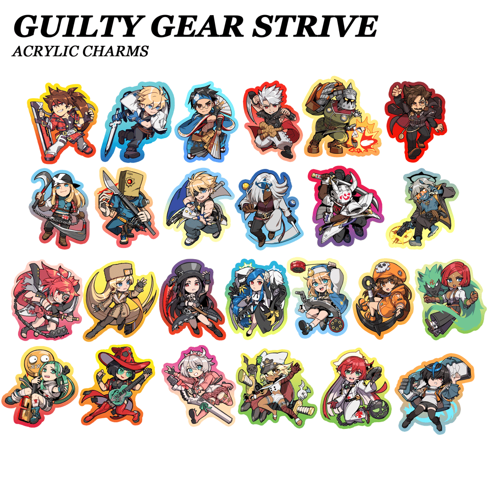 Guilty Gear Strive Charms