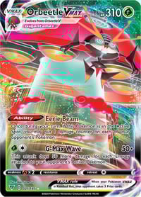 Orbeetle VMAX - SWSH04: Vivid Voltage- Near Mint