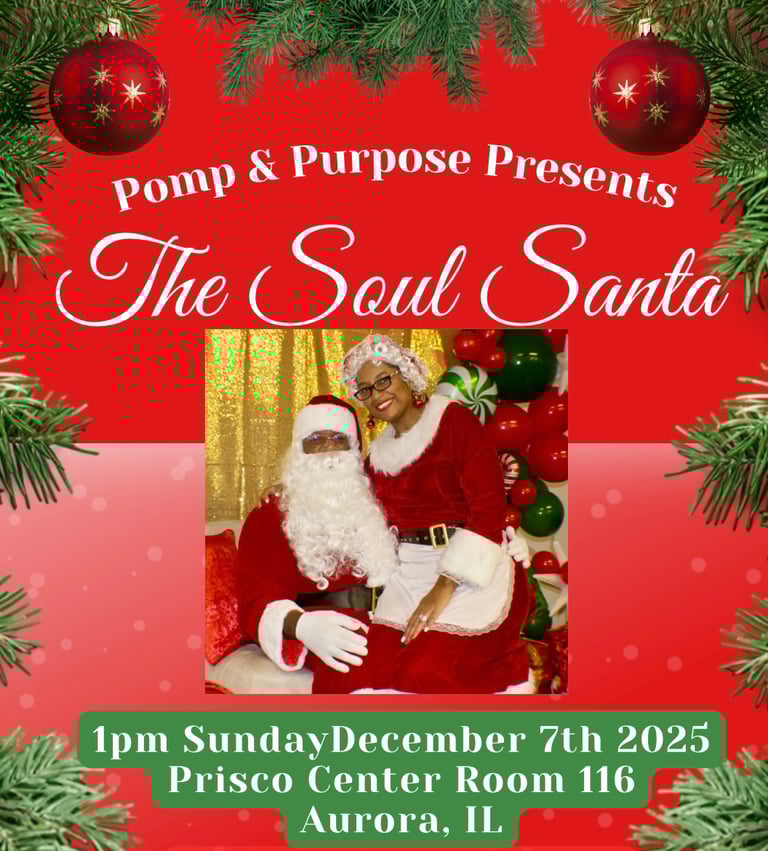 Meet & Greet Mr. & Mrs. Soul Santa Claus